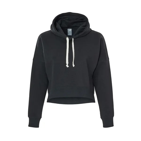 Custom Triblend Cropped Hoodie