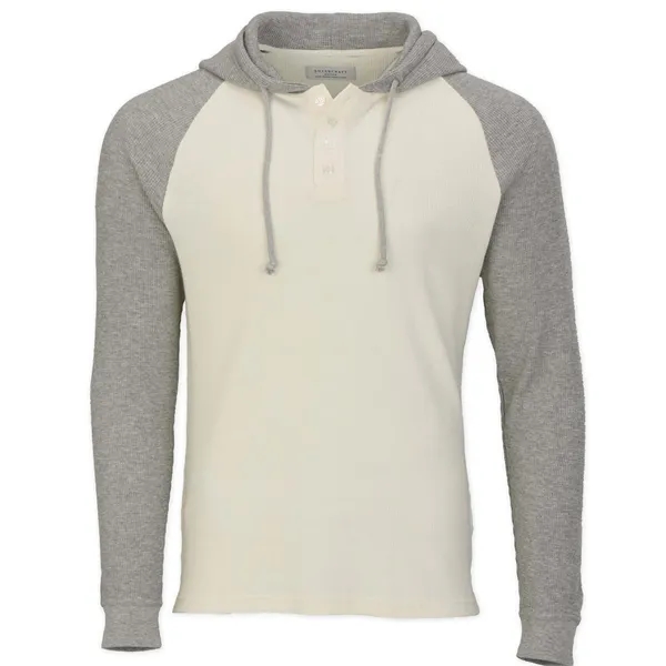 Custom Mens Waffle Knit Hoodie