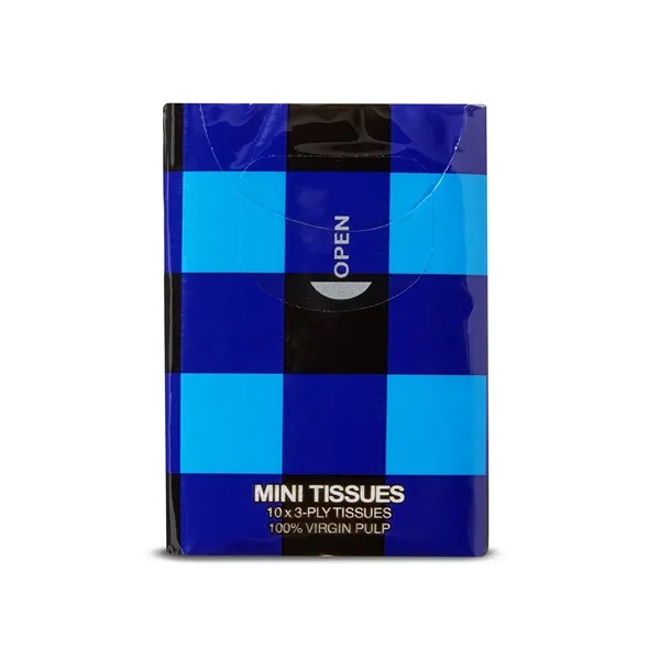 Mini Tissue Packet - Buffalo Plaid