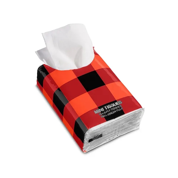 Mini Tissue Packet - Buffalo Plaid