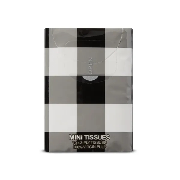 Mini Tissue Packet - Buffalo Plaid