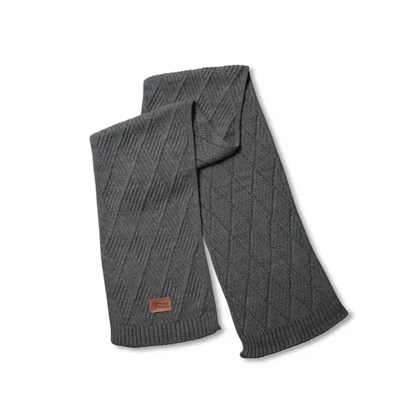 Leeman Trellis Knit Scarf - Leeman Trellis Knit Scarf - Image 3 of 11