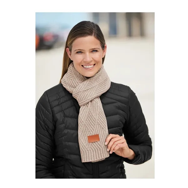 Leeman Trellis Knit Scarf - Leeman Trellis Knit Scarf - Image 10 of 11