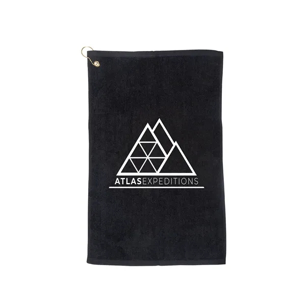 Golf Towel With Grommet And Hook - Golf Towel With Grommet And Hook - Image 2 of 7