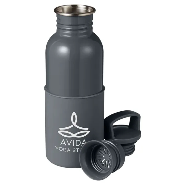 20 oz Maya Stainless Steel Water Bottle - 20 oz Maya Stainless Steel Water Bottle - Image 8 of 23