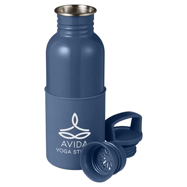 20 oz Maya Stainless Steel Water Bottle - 20 oz Maya Stainless Steel Water Bottle - Image 17 of 23