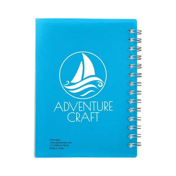 Curve Medium Spiral Notebook 4.25" x 5.25" - Curve Medium Spiral Notebook 4.25" x 5.25" - Image 4 of 39