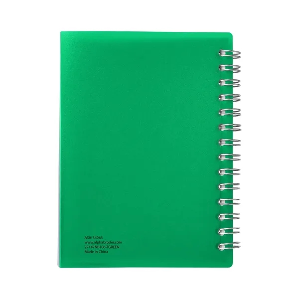 Curve Medium Spiral Notebook 4.25" x 5.25" - Curve Medium Spiral Notebook 4.25" x 5.25" - Image 7 of 39