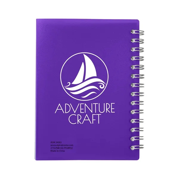 Curve Medium Spiral Notebook 4.25" x 5.25" - Curve Medium Spiral Notebook 4.25" x 5.25" - Image 16 of 39