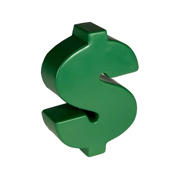 Dollar Money Sign Shape Stress Ball - Dollar Money Sign Shape Stress Ball - Image 1 of 1
