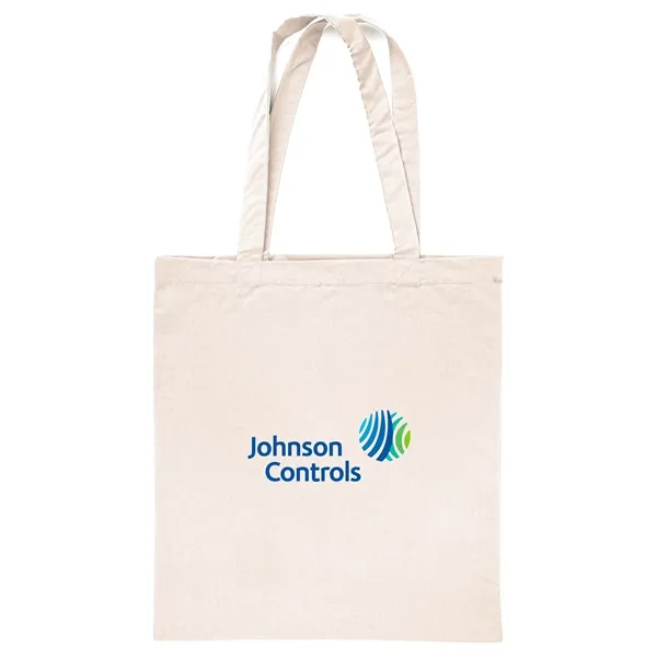 15"x16" Calico Cotton Tote Bag - 140GSM - 15"x16" Calico Cotton Tote Bag - 140GSM - Image 5 of 19