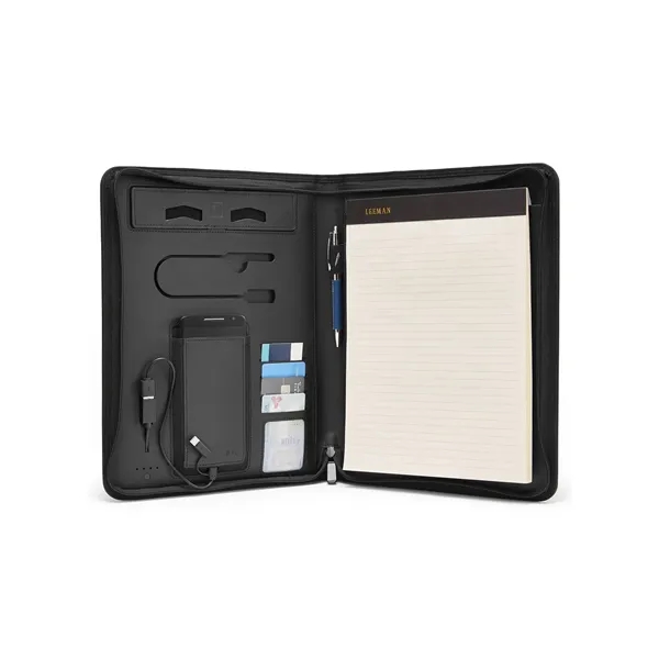 Leeman Roma Tech Portfolio With Power Bank And Wireless C... - Leeman Roma Tech Portfolio With Power Bank And Wireless C... - Image 4 of 4