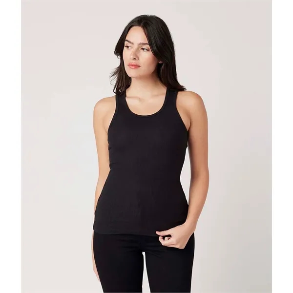 Womens Fitted 2x1 Rib Tank