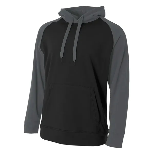 Custom Color Block Tech Fleece Hoodie