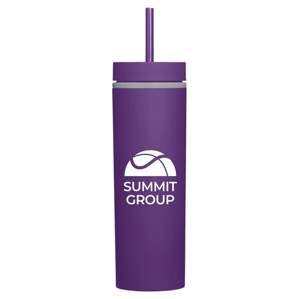 Adventure 16 oz Insulated Tumbler With Straw - Adventure 16 oz Insulated Tumbler With Straw - Image 23 of 31