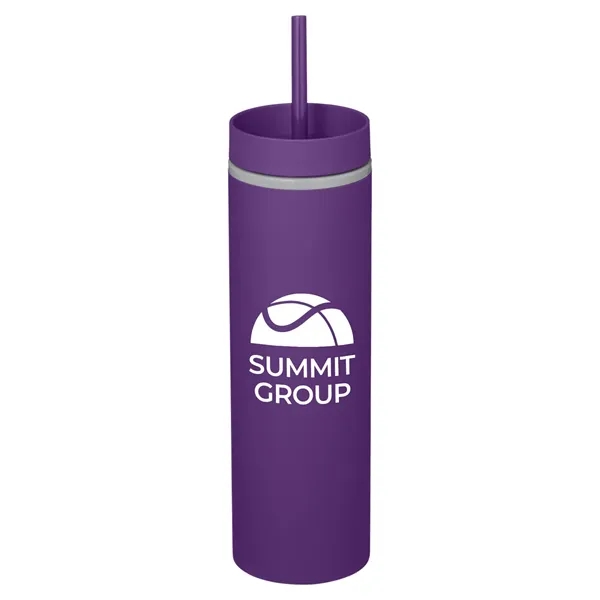 Adventure 16 oz Insulated Tumbler With Straw - Adventure 16 oz Insulated Tumbler With Straw - Image 24 of 31