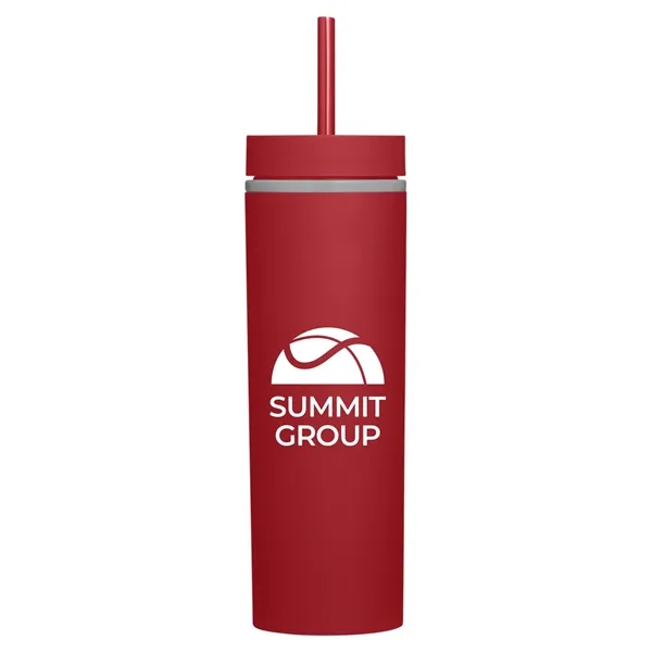 Adventure 16 oz Insulated Tumbler With Straw - Adventure 16 oz Insulated Tumbler With Straw - Image 30 of 31