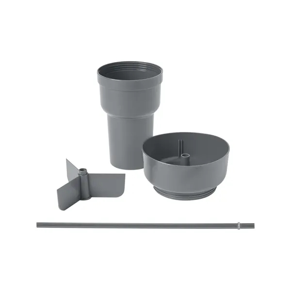 Team 365 1L Recycled PP Stadium Tumbler with Snack Bowl - Team 365 1L Recycled PP Stadium Tumbler with Snack Bowl - Image 32 of 69