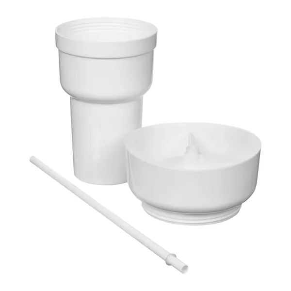 Team 365 1L Recycled PP Stadium Tumbler with Snack Bowl - Team 365 1L Recycled PP Stadium Tumbler with Snack Bowl - Image 67 of 69