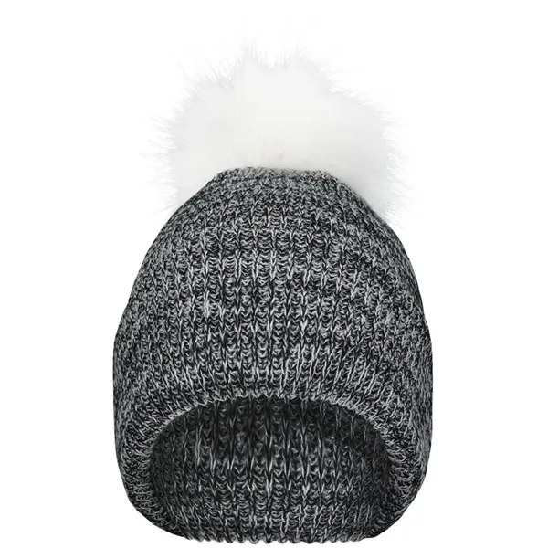 Custom Faux Fur Pom Beanie