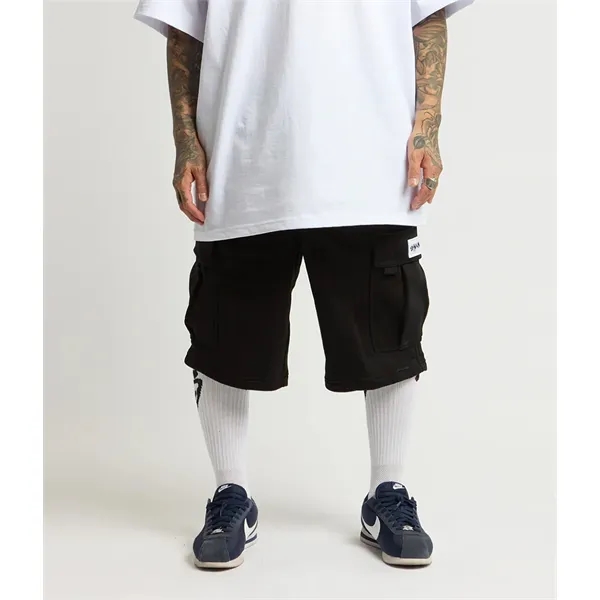 Fleece Cargo Shorts