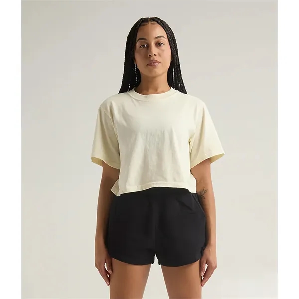 Womens Garment Dye Short