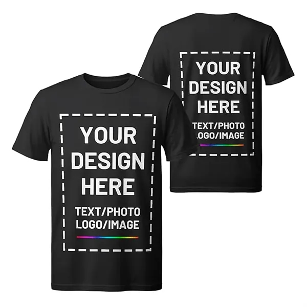 160GSM T Shirts with Photo Logo Text - 160GSM T Shirts with Photo Logo Text - Image 0 of 5