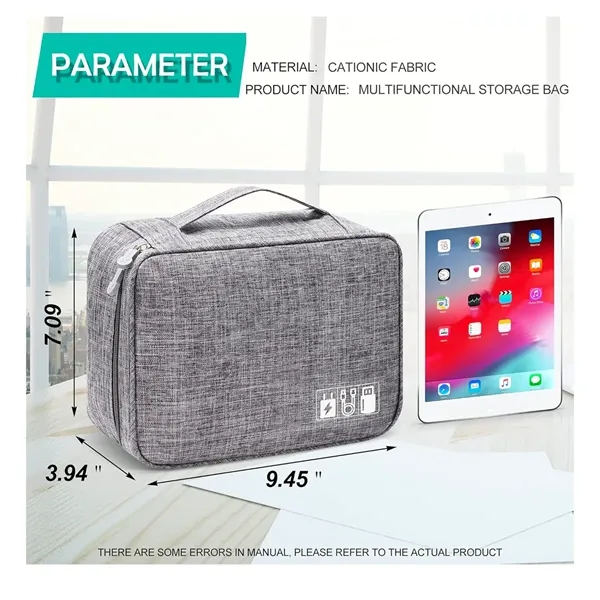 Electronics Organizer Travel Cable Organizer Digital Bag - Electronics Organizer Travel Cable Organizer Digital Bag - Image 1 of 5