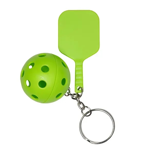 Pickle Ball Keychain