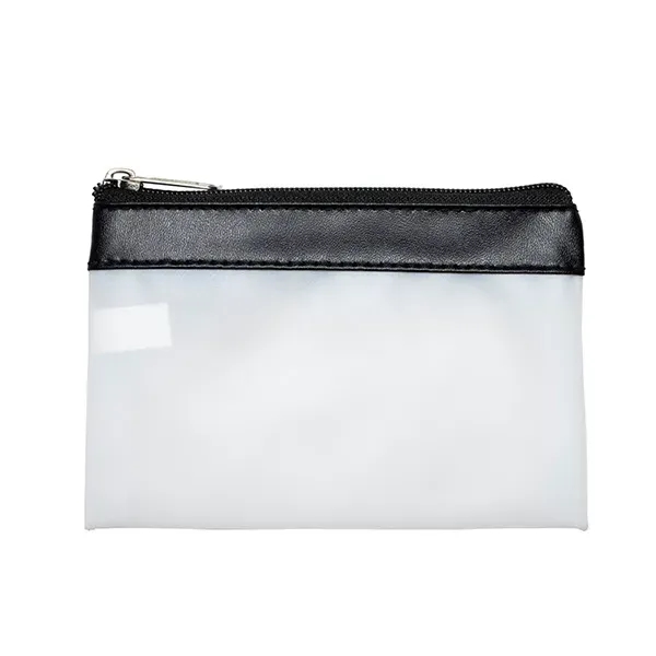 4-1/2" W x 3" H  VINYL TRAVEL POUCH