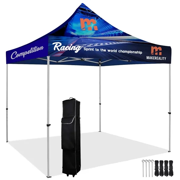 10'x10' Full Color Pop Up Canopy Tent Kit - 10'x10' Full Color Pop Up Canopy Tent Kit - Image 2 of 2