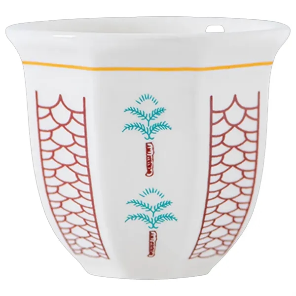 6/8.5 oz Middle Eastern Arabic Ceramic Espresso Cup - 6/8.5 oz Middle Eastern Arabic Ceramic Espresso Cup - Image 7 of 13