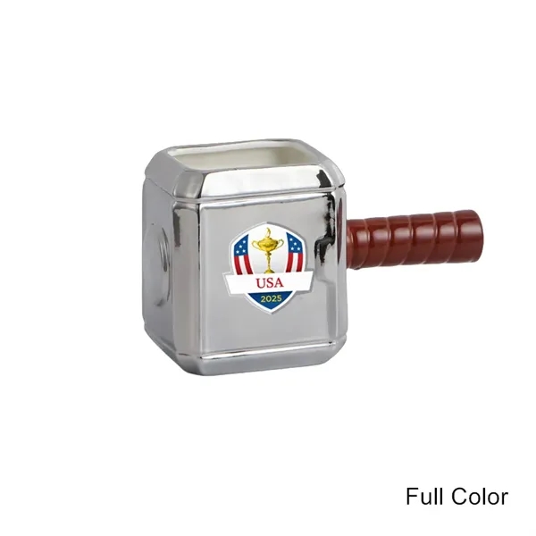 18.5 oz Thor Hammer Shaped Ceramic Mug Coffee Cup - 18.5 oz Thor Hammer Shaped Ceramic Mug Coffee Cup - Image 1 of 7