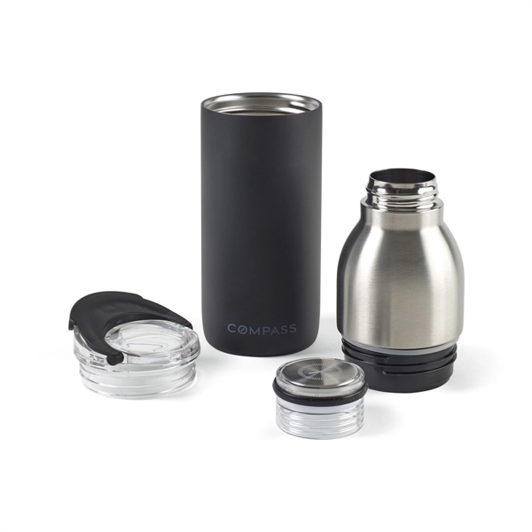 Emery 2-in-1 Double Wall Stainless Bottle - 20 Oz. - Emery 2-in-1 Double Wall Stainless Bottle - 20 Oz. - Image 3 of 6