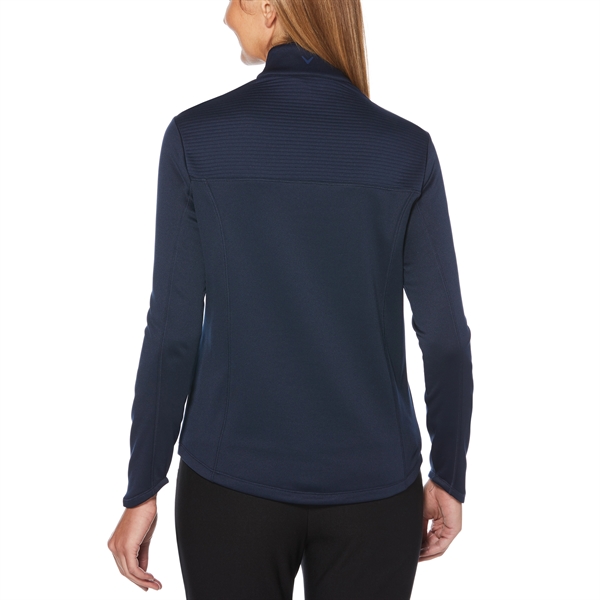 Ladies Ottoman 1/4 Zip Pullover - Ladies Ottoman 1/4 Zip Pullover - Image 3 of 3