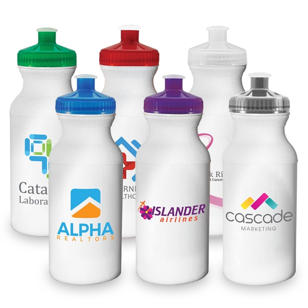 Bike - ColorJet - Full Color 20 Oz. Sports Water Bottle - Bike - ColorJet - Full Color 20 Oz. Sports Water Bottle - Image 0 of 12