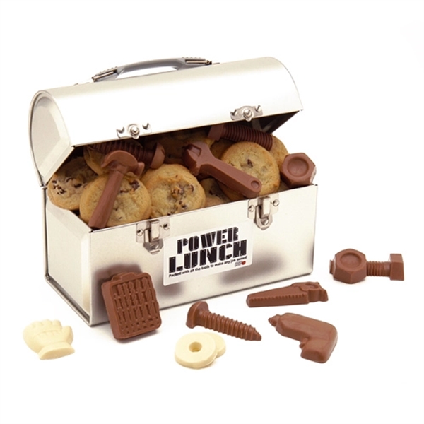 Contractors Cookie and Chocolate Tools Lunchbox Toolbox
