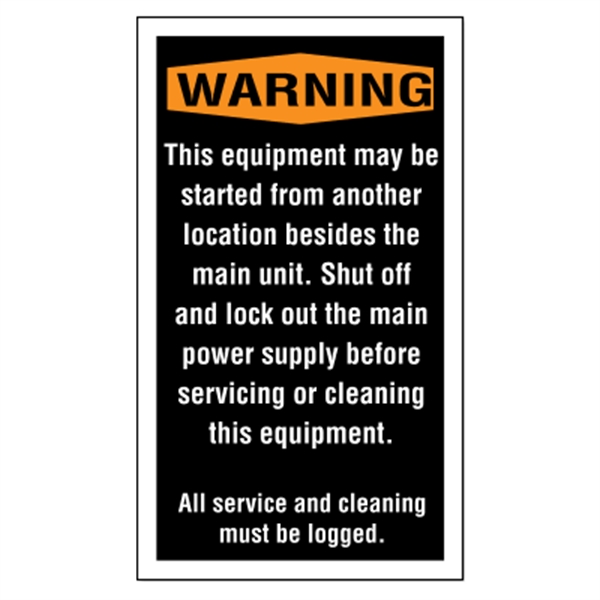 White Polyester Premium Decal