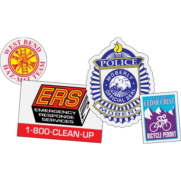 Custom White Reflective Decals - Custom White Reflective Decals - Image 0 of 9
