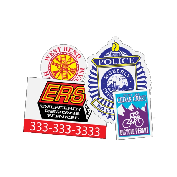 Custom White Reflective Decals - Custom White Reflective Decals - Image 3 of 9