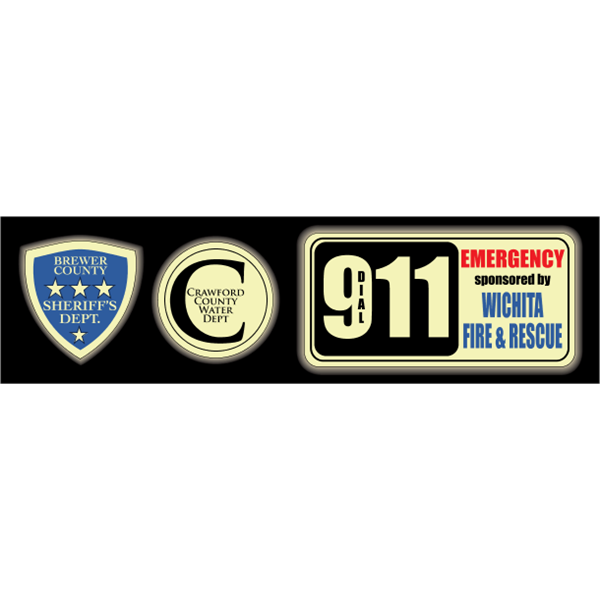 Custom Glow-In-The-Dark Decals - Custom Glow-In-The-Dark Decals - Image 1 of 2
