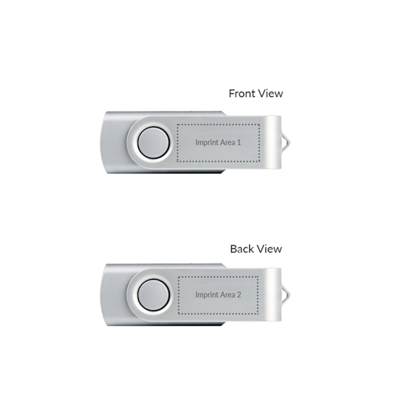 Classic Swivel USB Flash Drive - Classic Swivel USB Flash Drive - Image 10 of 23