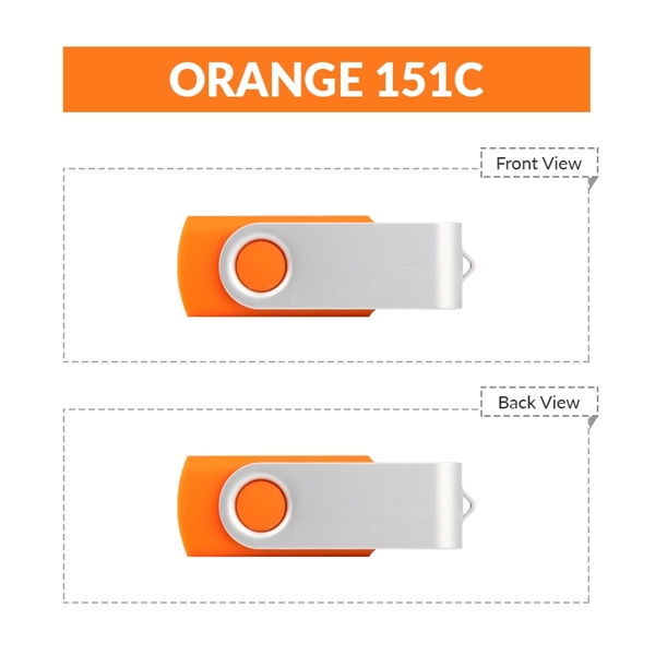Classic Swivel USB Flash Drive - Classic Swivel USB Flash Drive - Image 13 of 23