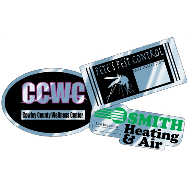 Custom Embossable Aluminum Decal - Custom Embossable Aluminum Decal - Image 3 of 3