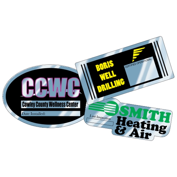 Custom Write-On Aluminum Decal - Custom Write-On Aluminum Decal - Image 3 of 3