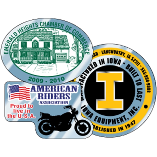 Chrome Polyester Decals