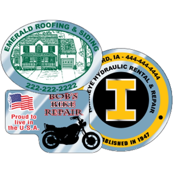Chrome Polyester Decals