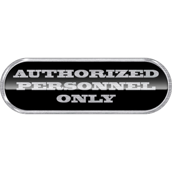 5.75" x 1.875" Pill - Domed Decal