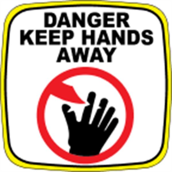 2" x 2" Square - Hard Hat Decal