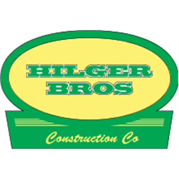 3" x 2" Hard Hat Decal